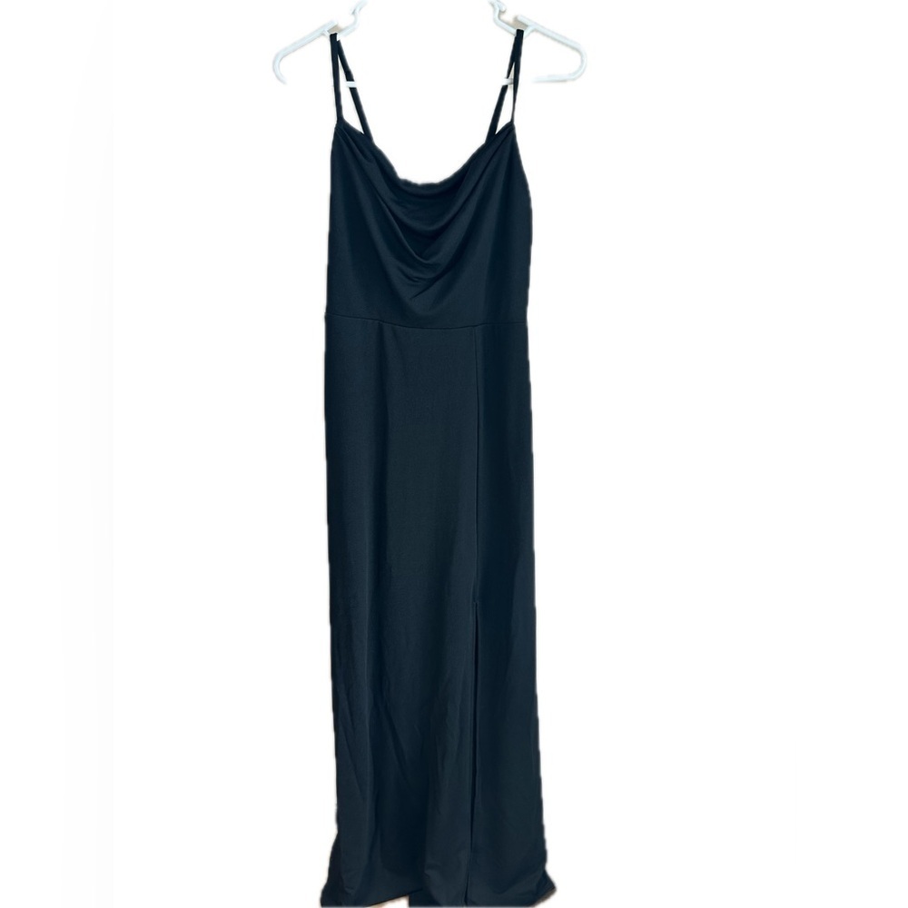 Birdy Grey Ash Dress in Crepe Black - Picture 4 of 8